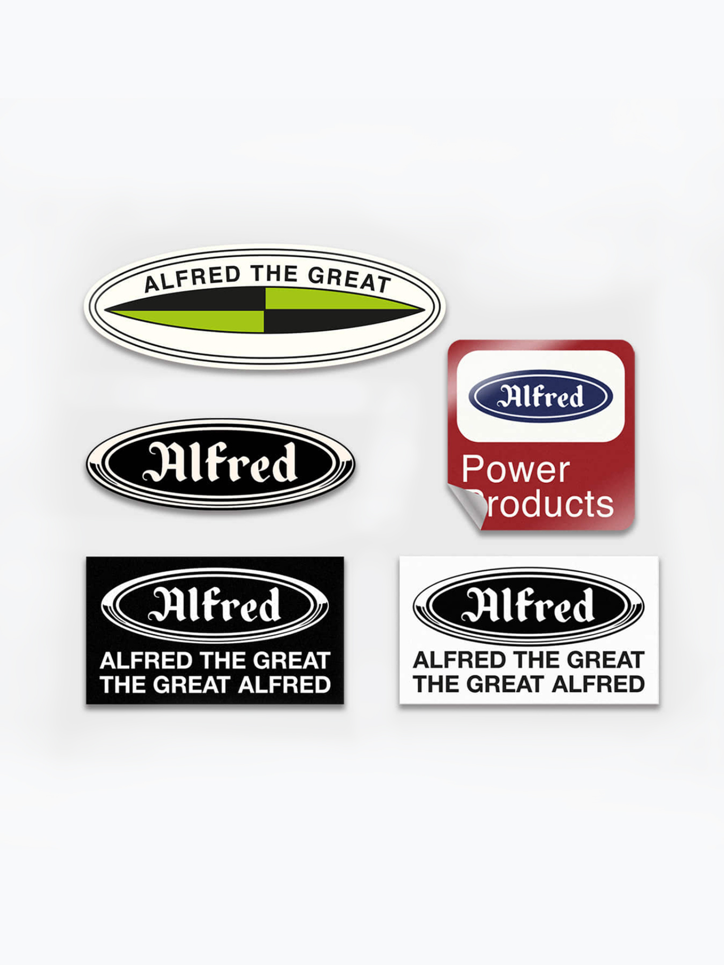 [Alfred] FRED STICKER PACK