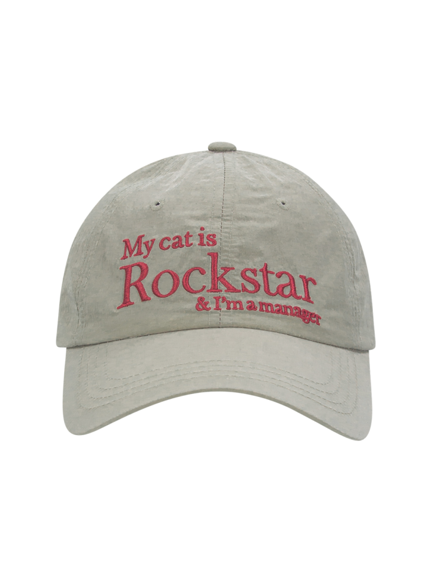 [Joegush] ROCKSTAR CAT CAP (BEIGE)