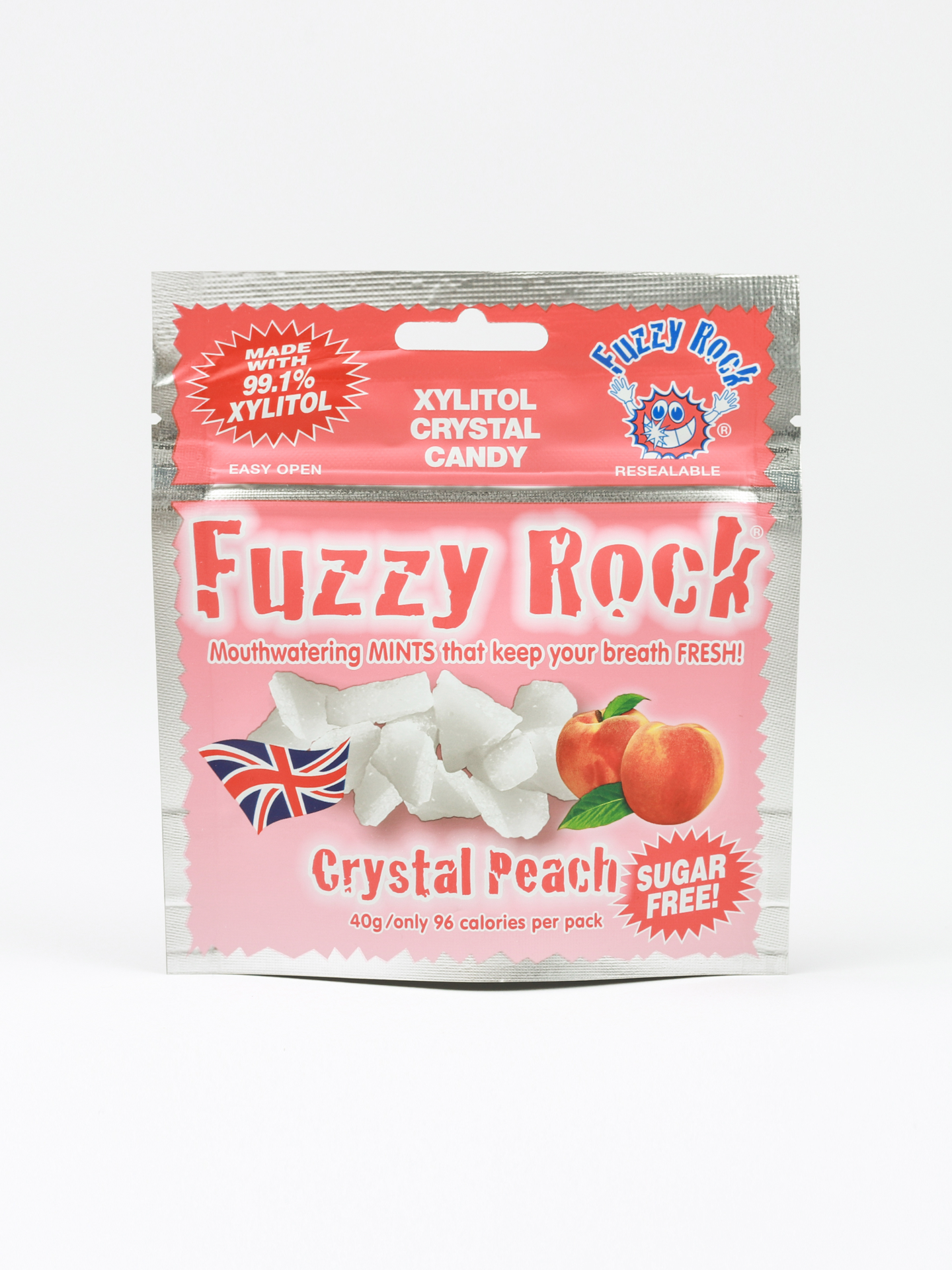 [Fuzzy Rock] 자일리톨 캔디 복숭아향 40g