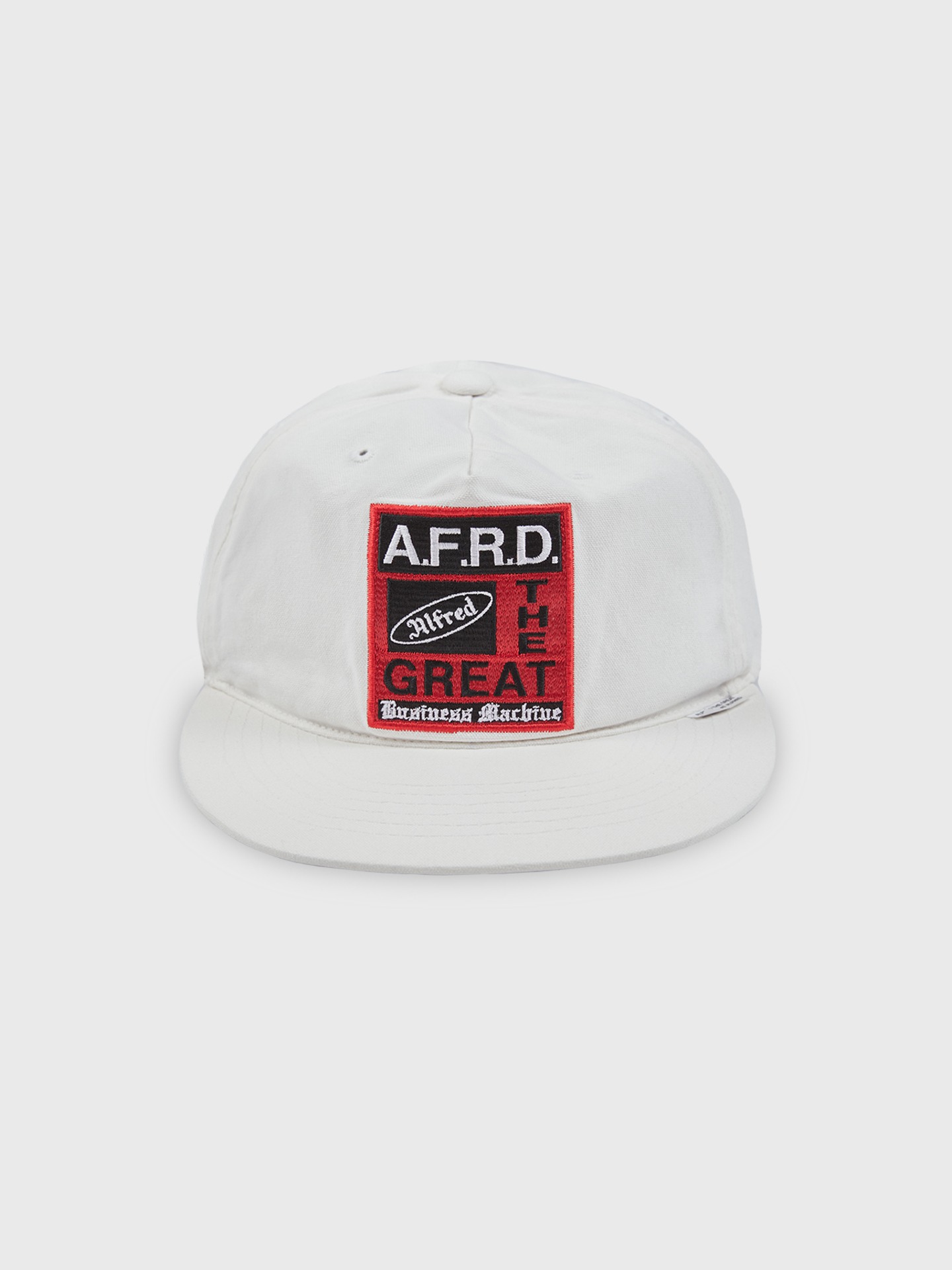 [Alfred] AFRD BUSINESS MACHINE CAP (WHITE)
