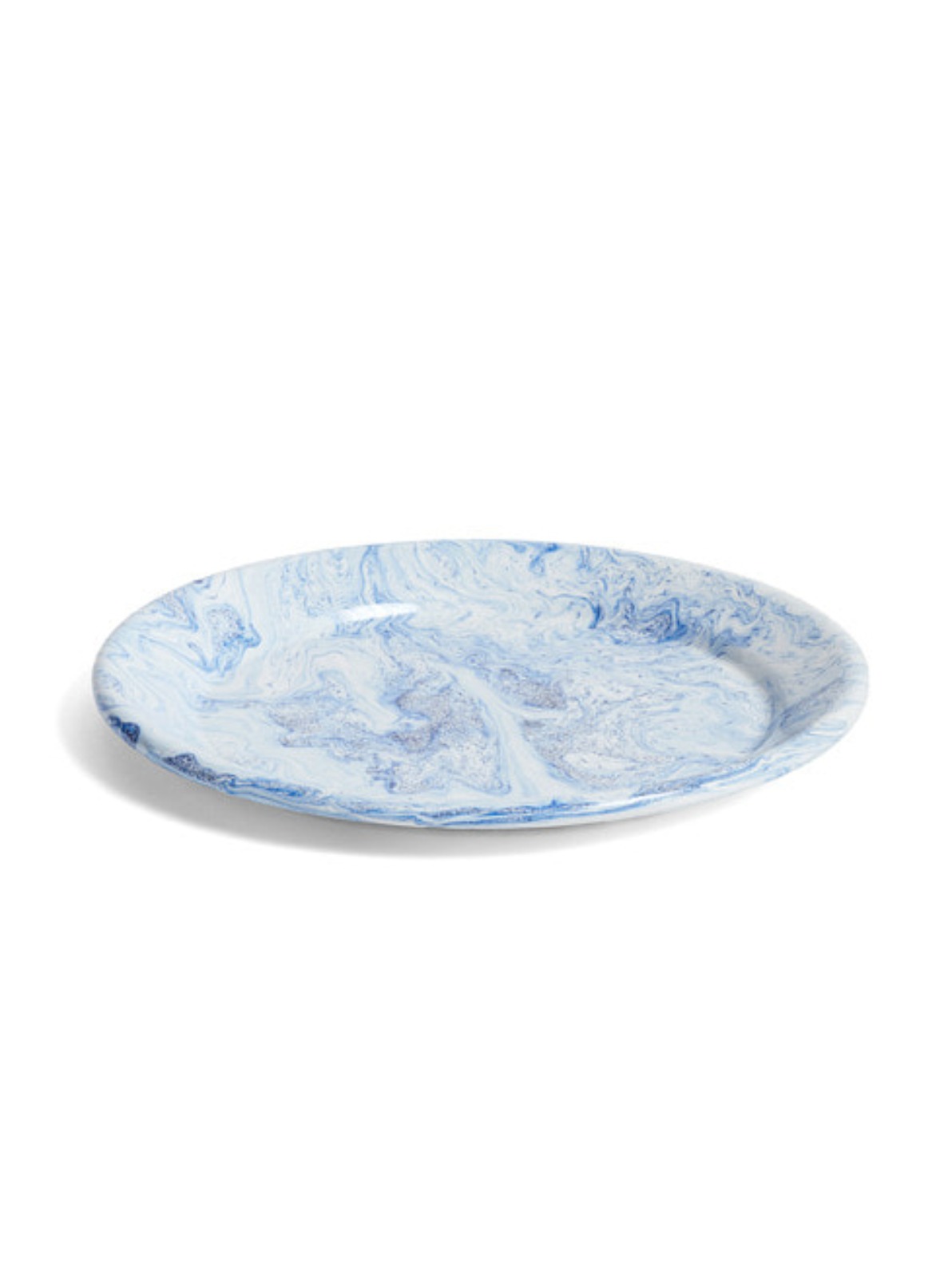 [Hay] SOFT ICE DINNER PLATE (BLUE)