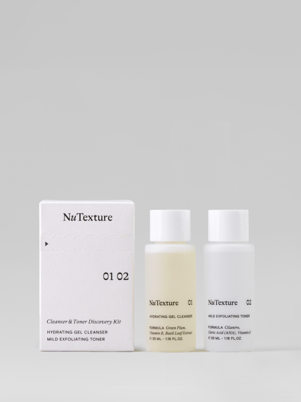 [NuTexture] CLEANSER &amp; TONER DISCOVERY KIT