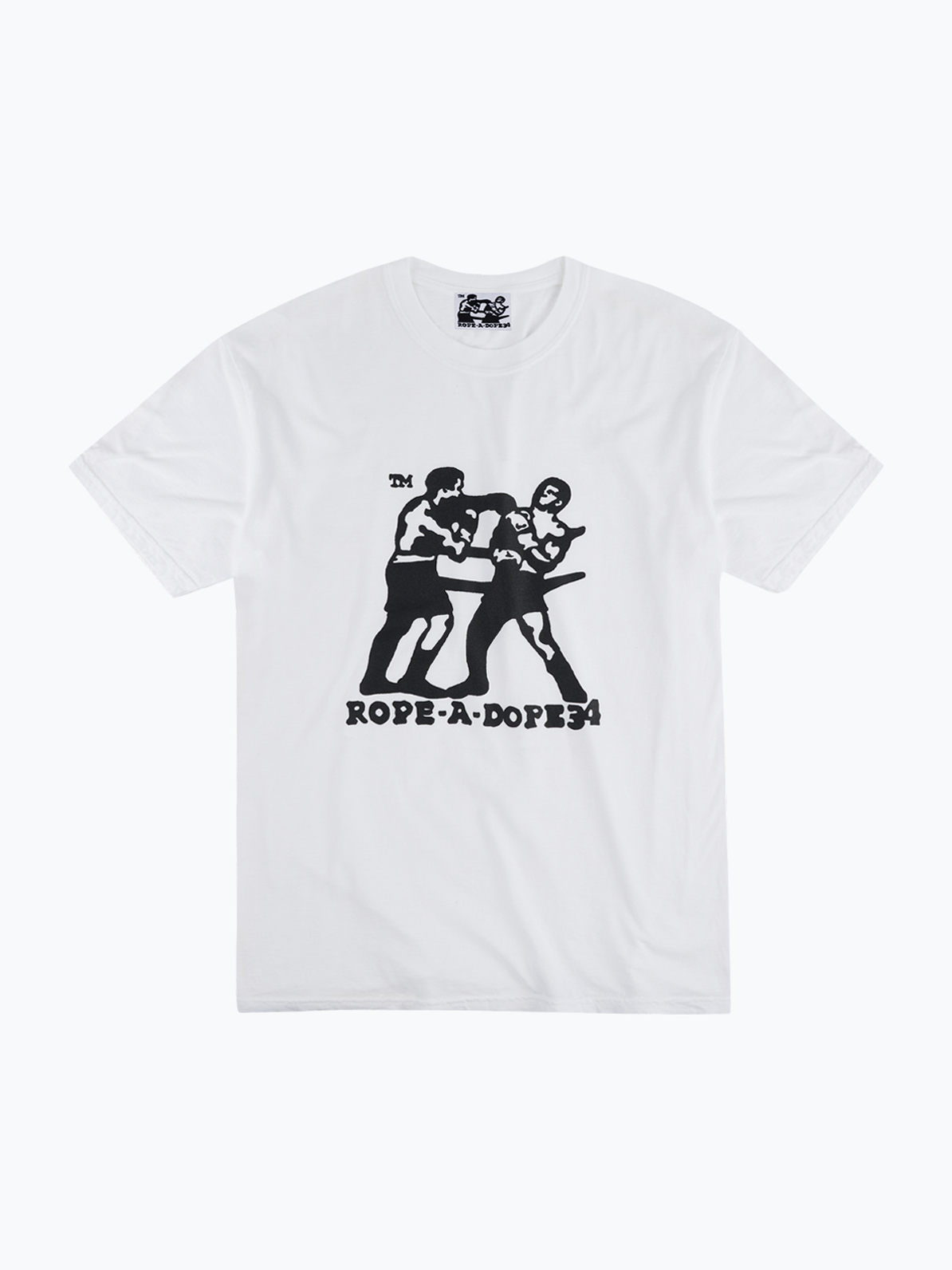 [ROPE A DOPE 34] ROPE A DOPE LOGO TEE (WHTIE)