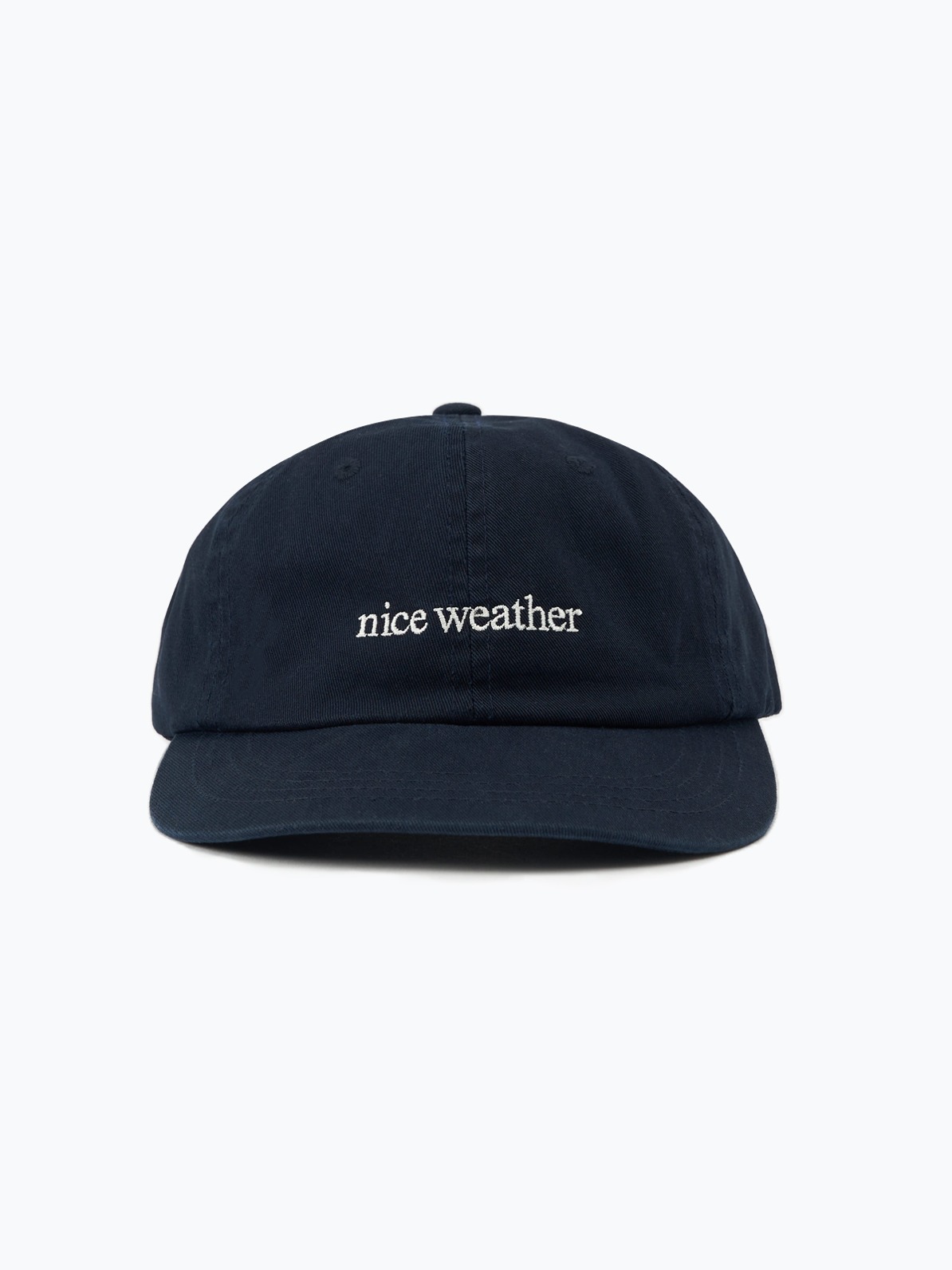 [Nice Weather Apparel] OG LOGO CAP (NAVY)
