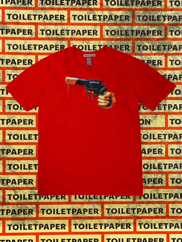 [Toiletpaper] GUN MASTER TEE (RED)
