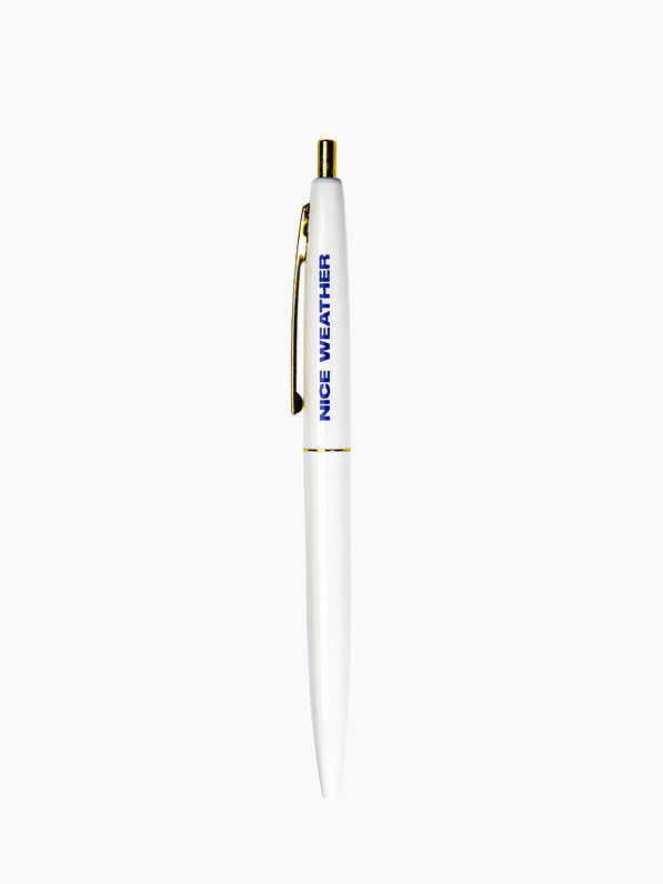 [Nice Weather] BIC BALL POINT PEN 1.0mm (WHITE)