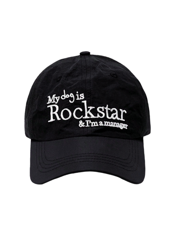 [Joegush] ROCKSTAR DOG CAP (BLACK)
