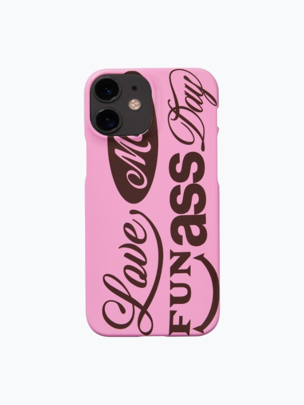 [FAD] LOVE MORE PHONE CASE (PINK)