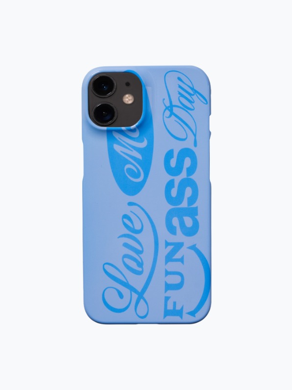[FAD] LOVE MORE PHONE CASE (BLUE)
