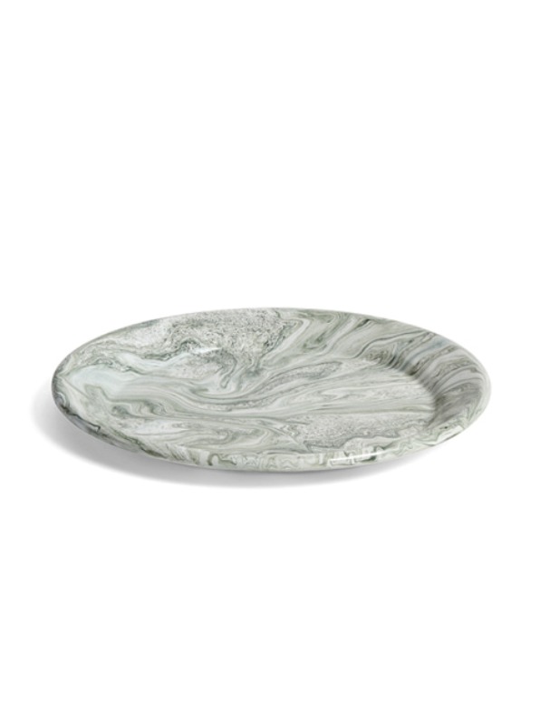 [Hay] SOFT ICE DINNER PLATE (GREEN)
