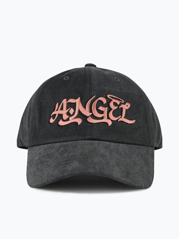 [PAME66] ANGEL LOGO CAP (PINK)