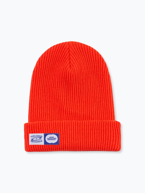 [Welcome Records] WELCOME TO NICEWEATHER BEANIE (ORANGE)