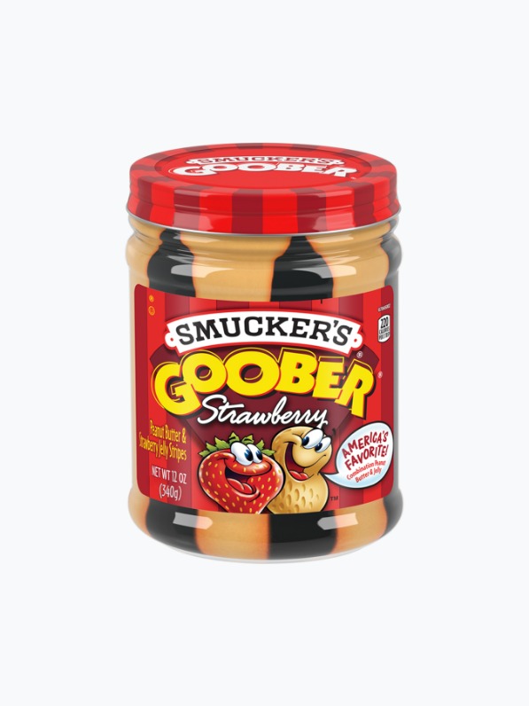[Smucker&#039;s] 구버 딸기 땅콩버터 340g