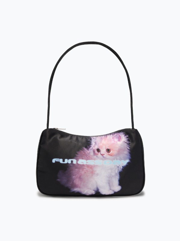 [FAD] CAT SATIN BAG