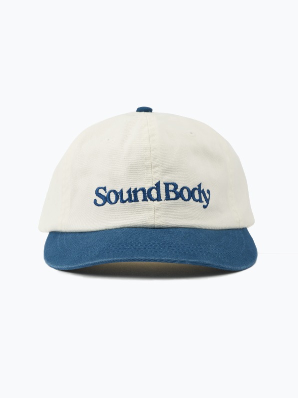 [Nice Weather Apparel] SOUND BODY CAP (WHITE/NAVY)